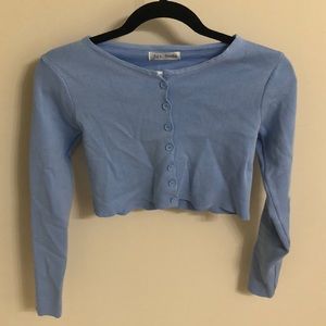 Cropped cardigan